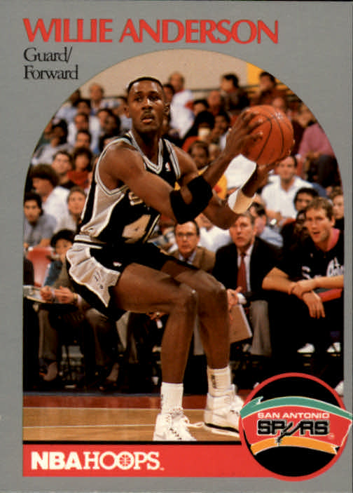 1990-91 Hoops #263 Willie Anderson