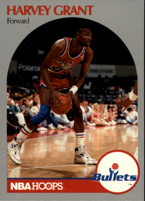 1990-91 Hoops #297 Harvey Grant