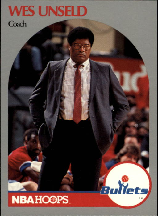 1990-91 Hoops #331 Wes Unseld CO