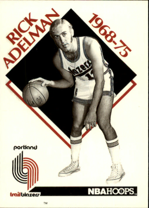 1990-91 Hoops #353 Rick Adelman CO