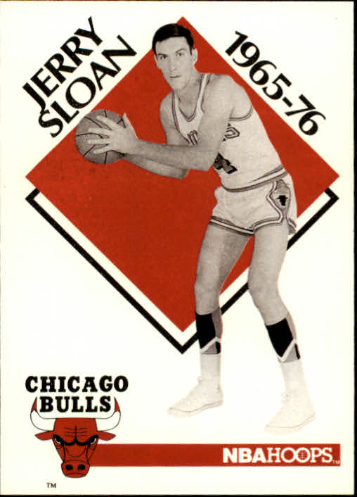 1990-91 Hoops #354 Jerry Sloan CO