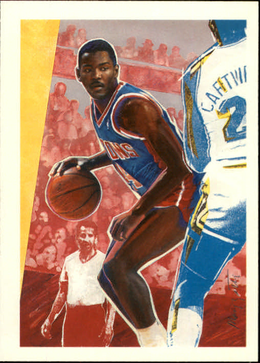 1990-91 Hoops #362 Joe Dumars TC UER/(Gerald Henderson's name/and number not listed)