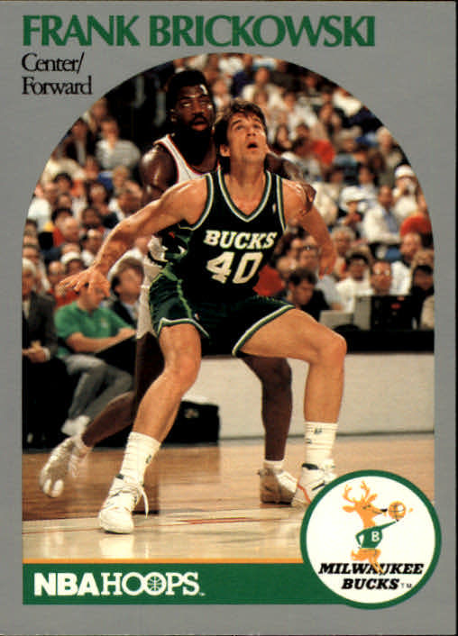 1990-91 Hoops #417 Frank Brickowski U