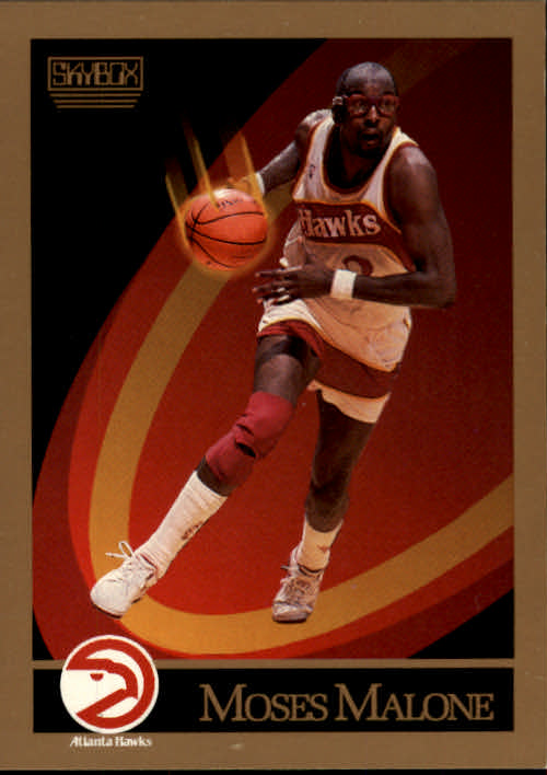 1990-91 SkyBox #6 Moses Malone
