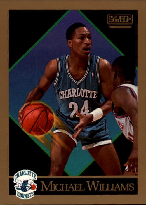 1990-91 SkyBox #36 Micheal Williams SP UER/(Misspelled Michael on card)