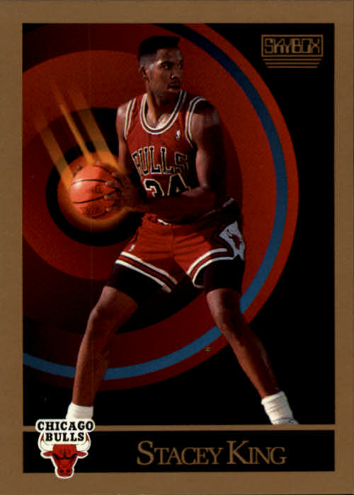1990-91 SkyBox #42 Stacey King RC