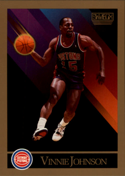 1990-91 SkyBox #89 Vinnie Johnson