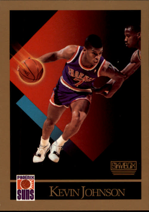 1990-91 SkyBox #224A Kevin Johnson/(SkyBox logo in lower right corner)