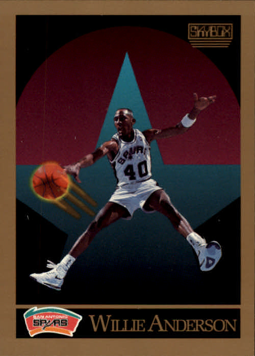 1990-91 SkyBox #252 Willie Anderson
