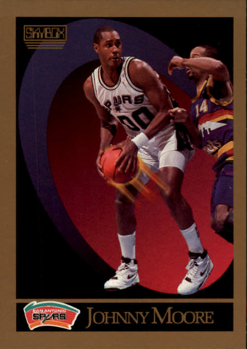 1990-91 SkyBox #258 Johnny Moore SP