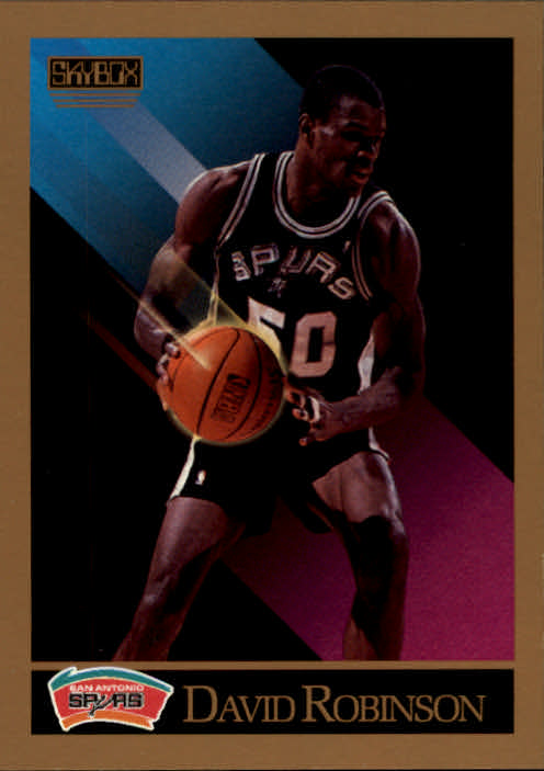 David Robinson 1990-91 Fleer All-Stars #10 San Antonio Spurs