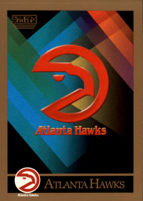 1990-91 SkyBox #328 Atlanta Hawks TC