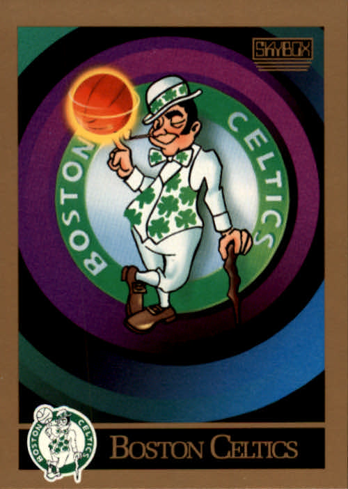 1990-91 SkyBox #329 Boston Celtics TC