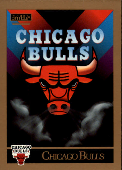 1990-91 SkyBox #331 Chicago Bulls TC
