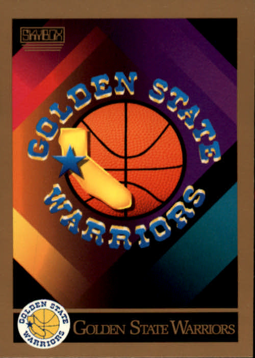1990-91 SkyBox #336 Golden State Warriors TC