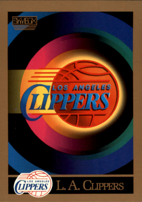 1990-91 SkyBox #339 Los Angeles Clippers TC