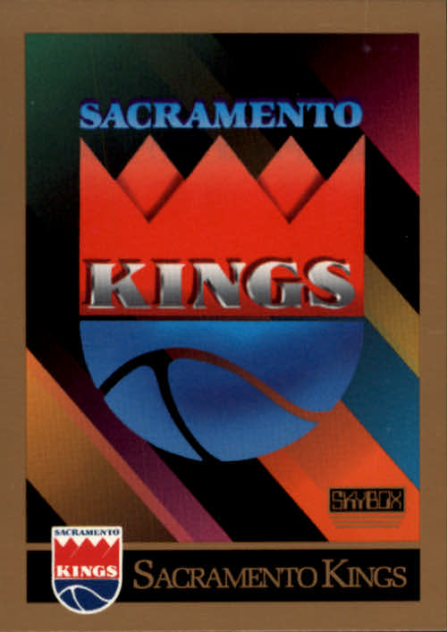 1990-91 SkyBox #350 Sacramento Kings TC