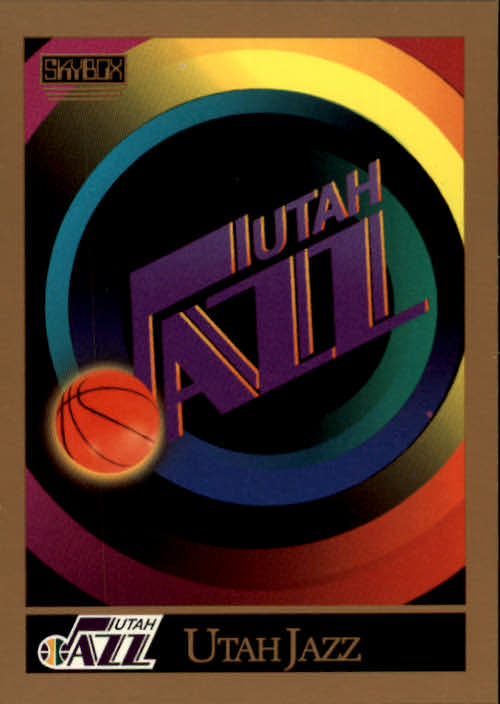 1990-91 SkyBox #353 Utah Jazz TC