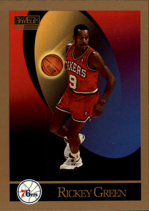 1990-91 SkyBox #404 Rickey Green