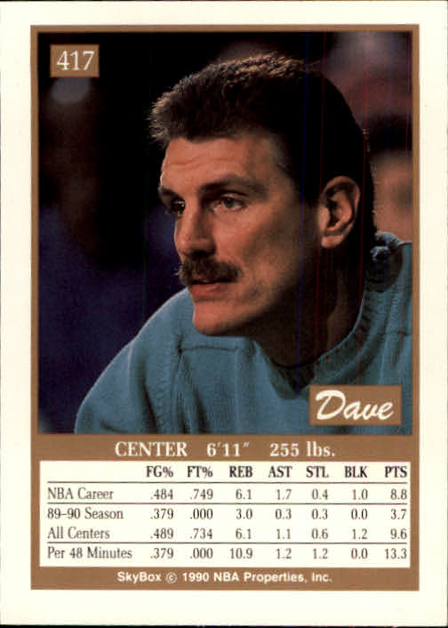 B4058- 1990-91 Skybox Bk Card #s 245-423 +Rookies -You Pick- 15+ FREE US SHIP - Picture 318 of 330