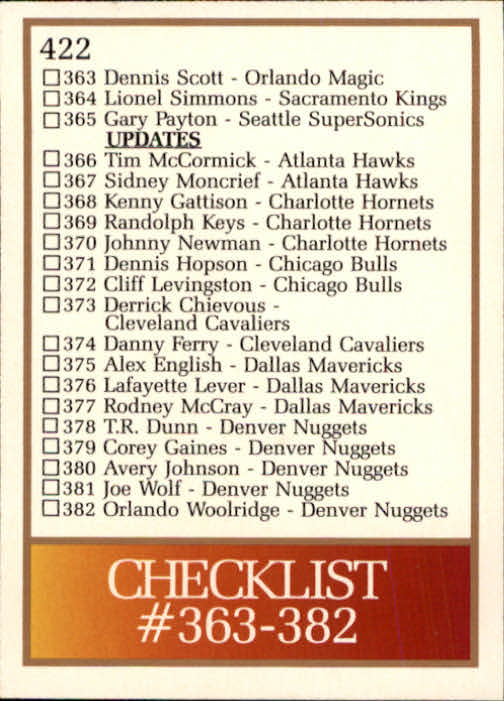 B4058- 1990-91 Skybox Bk Card #s 245-423 +Rookies -You Pick- 15+ FREE US SHIP - Picture 328 of 330