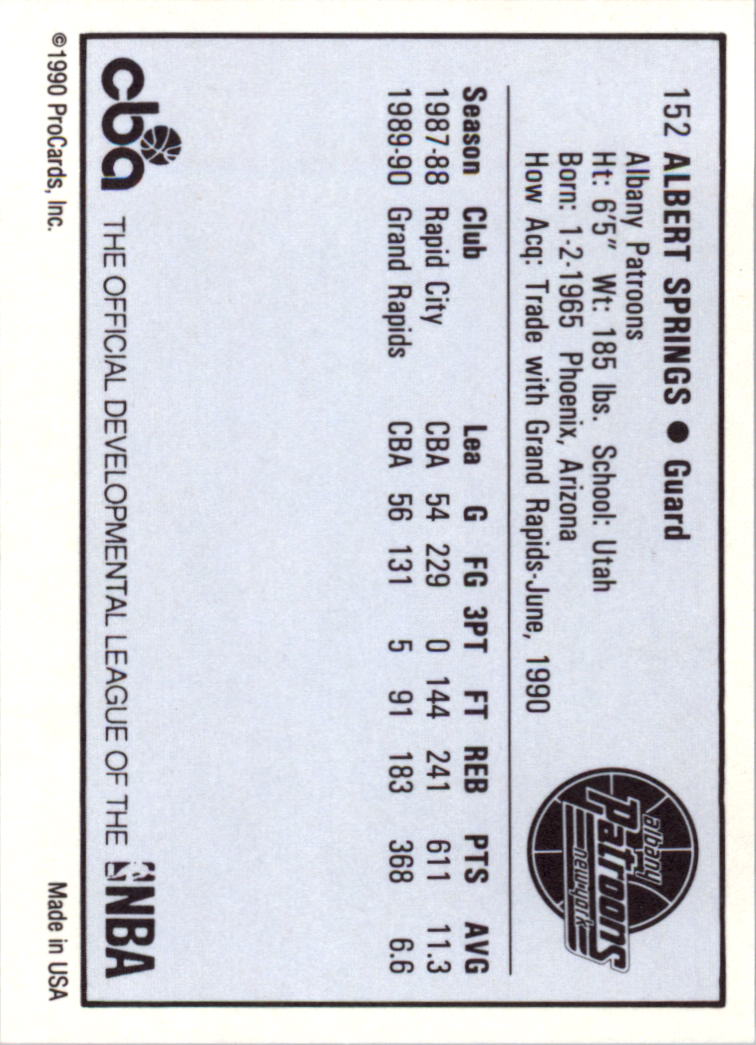 B6615- 1990-91 ProCards CBA Basketball Cards 1-203 -You Pick- 15+ FREE US SHIP - Picture 35 of 53