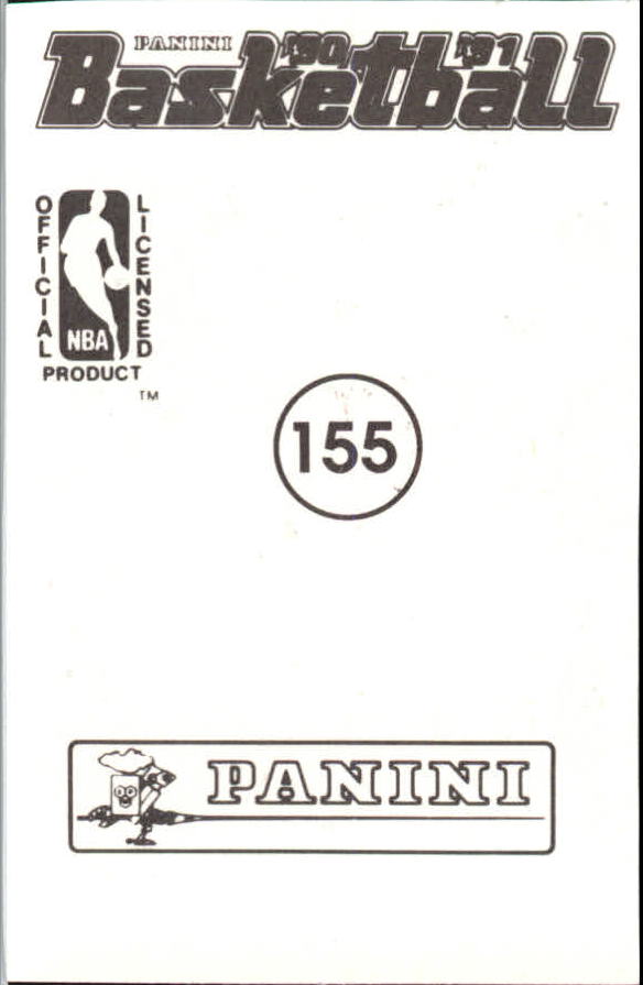 1990-91 Panini Stickers #155 Billy Thompson back image
