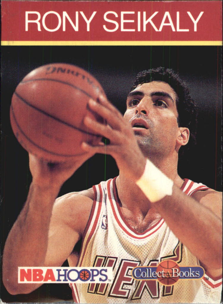 1990-91 Hoops CollectABooks #11 Rony Seikaly