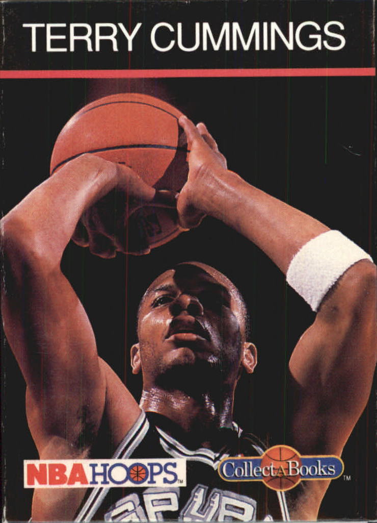 1990-91 Hoops CollectABooks #14 Terry Cummings