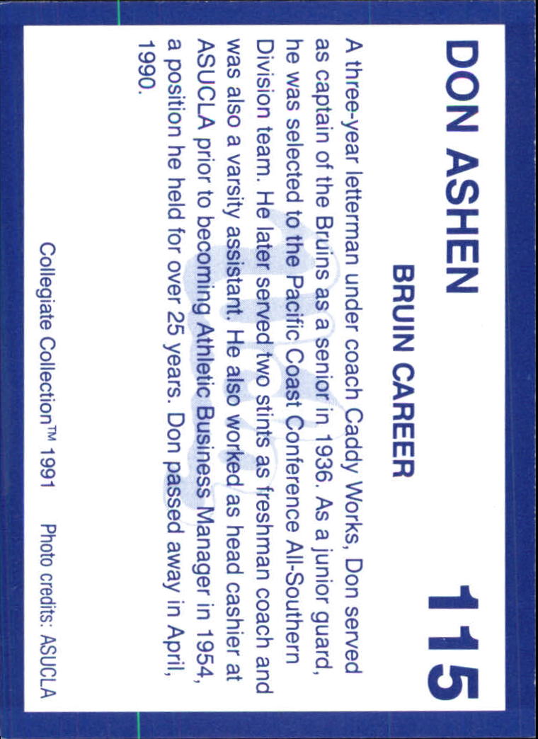 Sports Card Back