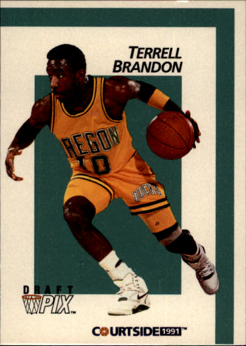 1991 Courtside #6 Terrell Brandon