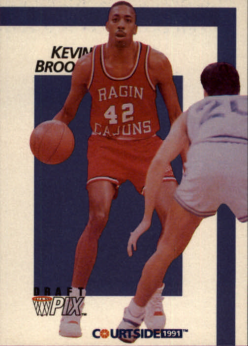 1991 Courtside #7 Kevin Brooks