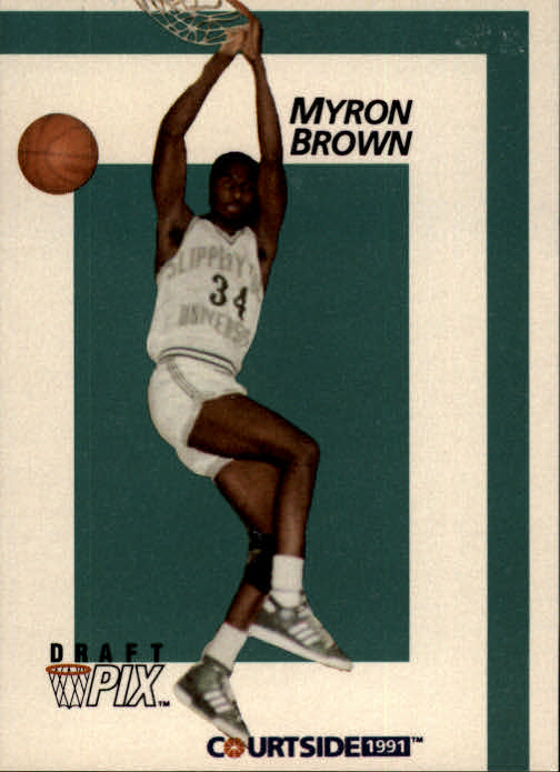 1991 Courtside #9 Myron Brown