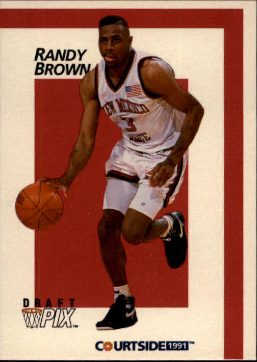 1991 Courtside #10 Randy Brown
