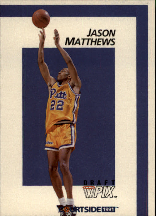 1991 Courtside #36 Jason Matthews