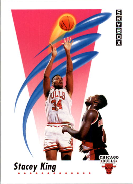 1991-92 SkyBox #40 Stacey King