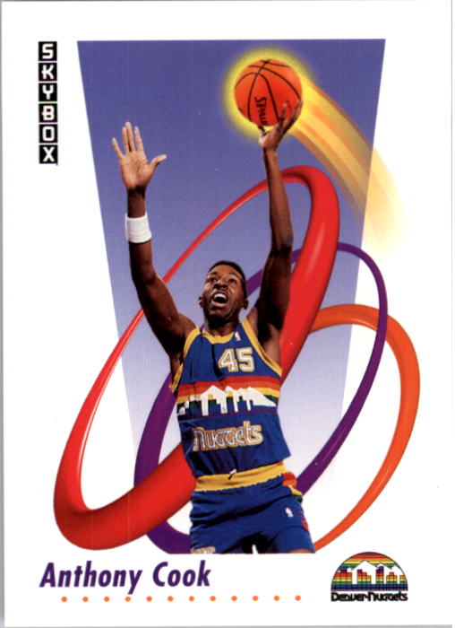 1991-92 SkyBox #69 Anthony Cook