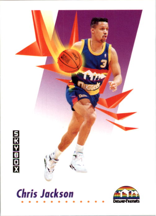 1991-92 SkyBox #70 Chris Jackson