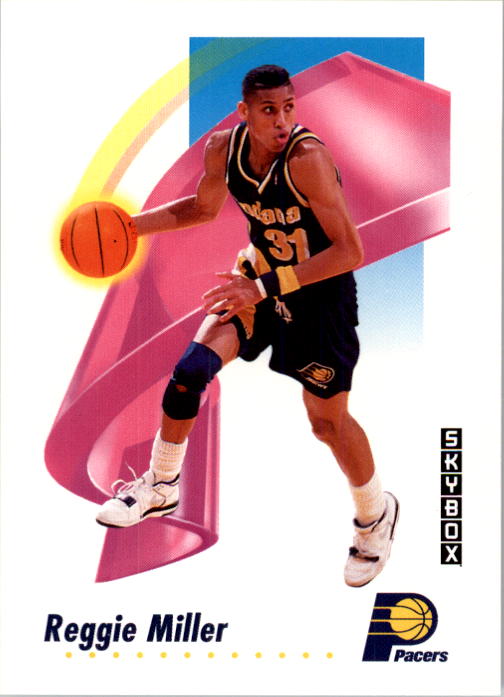 1991-92 SkyBox #114 Reggie Miller