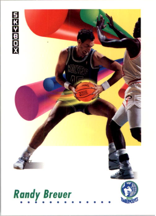 1991-92 SkyBox #166 Randy Breuer