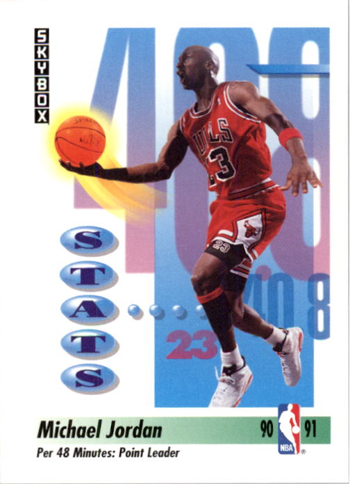 1991-92 SkyBox #307 Michael Jordan Points