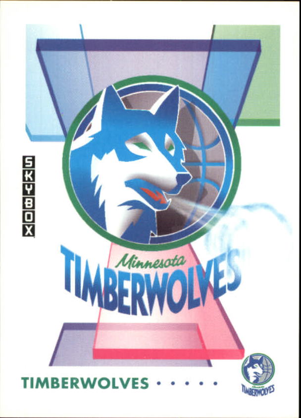1991-92 SkyBox #366 Minnesota Timberwolves TL