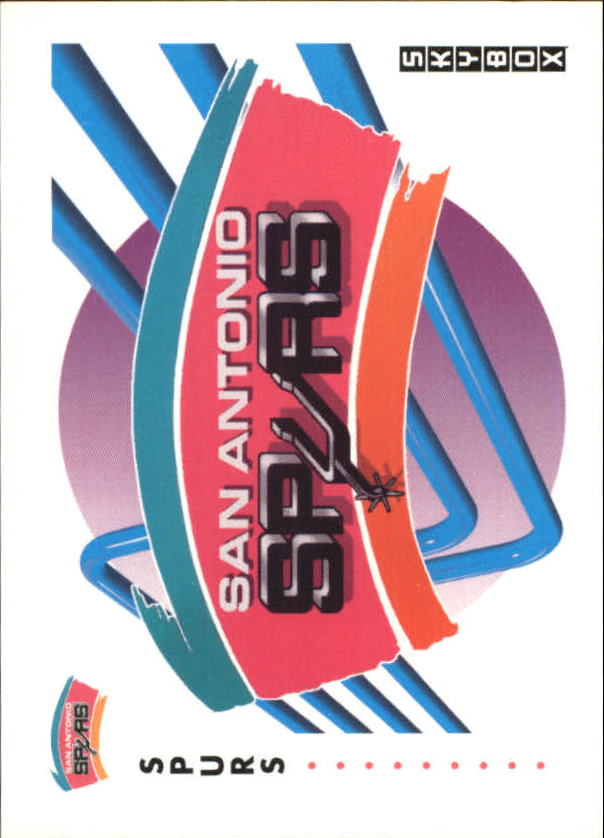 1991-92 SkyBox #374 San Antonio Spurs TL
