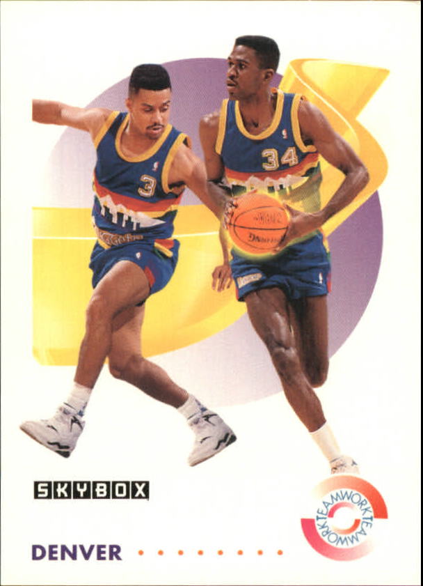 1991-92 SkyBox #465 Reggie Williams/Chris Jackson TW