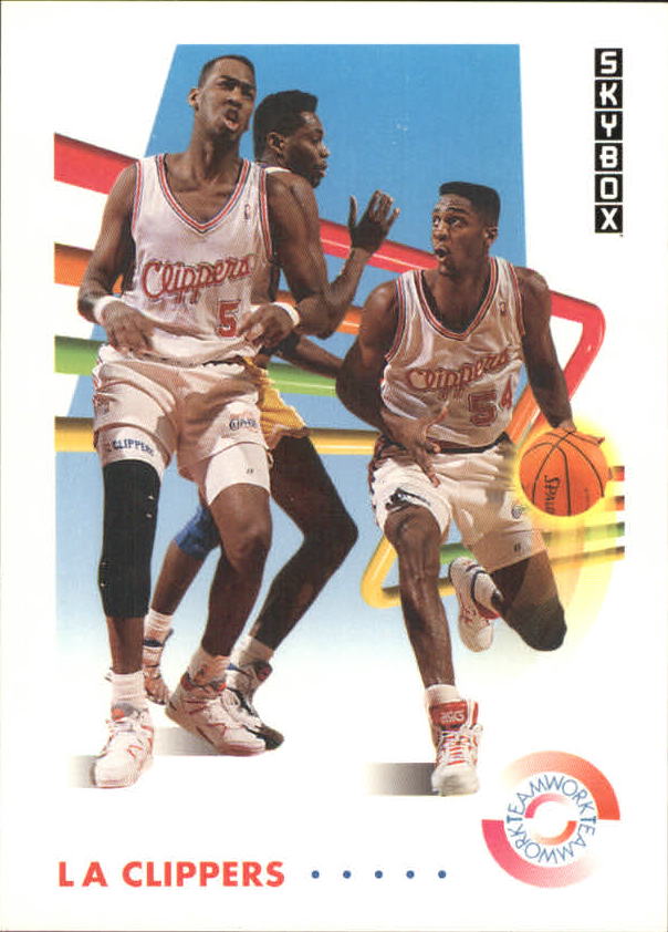 1991-92 SkyBox #470 Charles Smith/Danny Manning TW