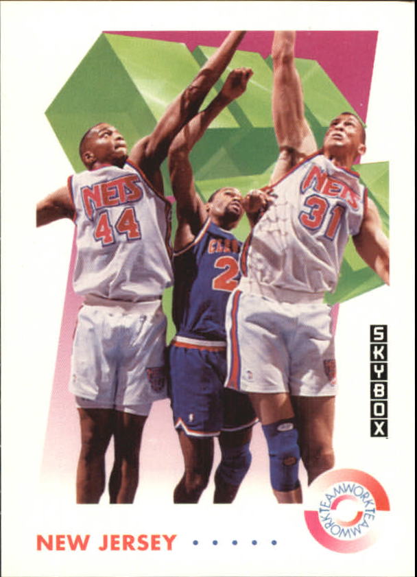 1991-92 SkyBox #475 Derrick Coleman/Sam Bowie TW