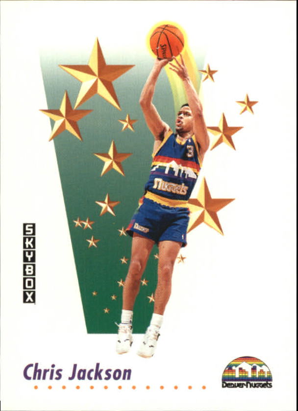 1991-92 SkyBox #492 Chris Jackson RS