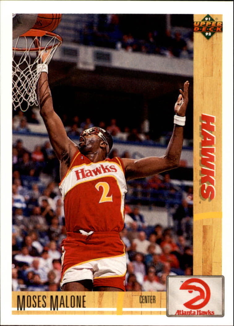 1991-92 Upper Deck #47 Moses Malone