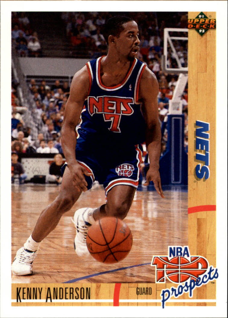 1991-92 Upper Deck #444 Kenny Anderson TP RC
