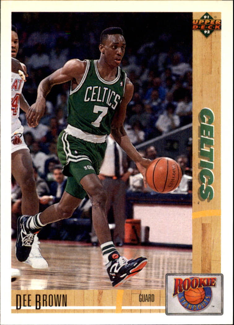 1991-92 (CELTICS) Upper Deck Rookie Standouts #R12 Dee Brown